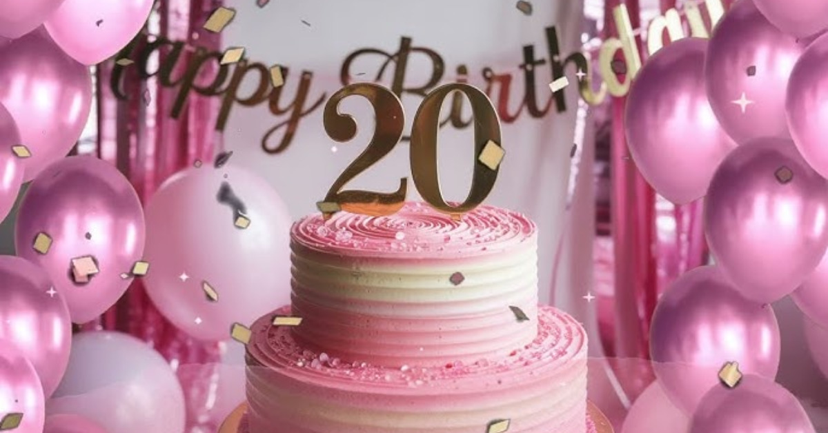 Happy 20th Birthday Wishes