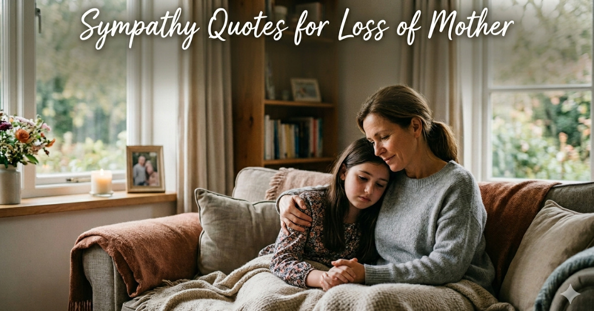 80 Sympathy Quotes for Loss of Mother