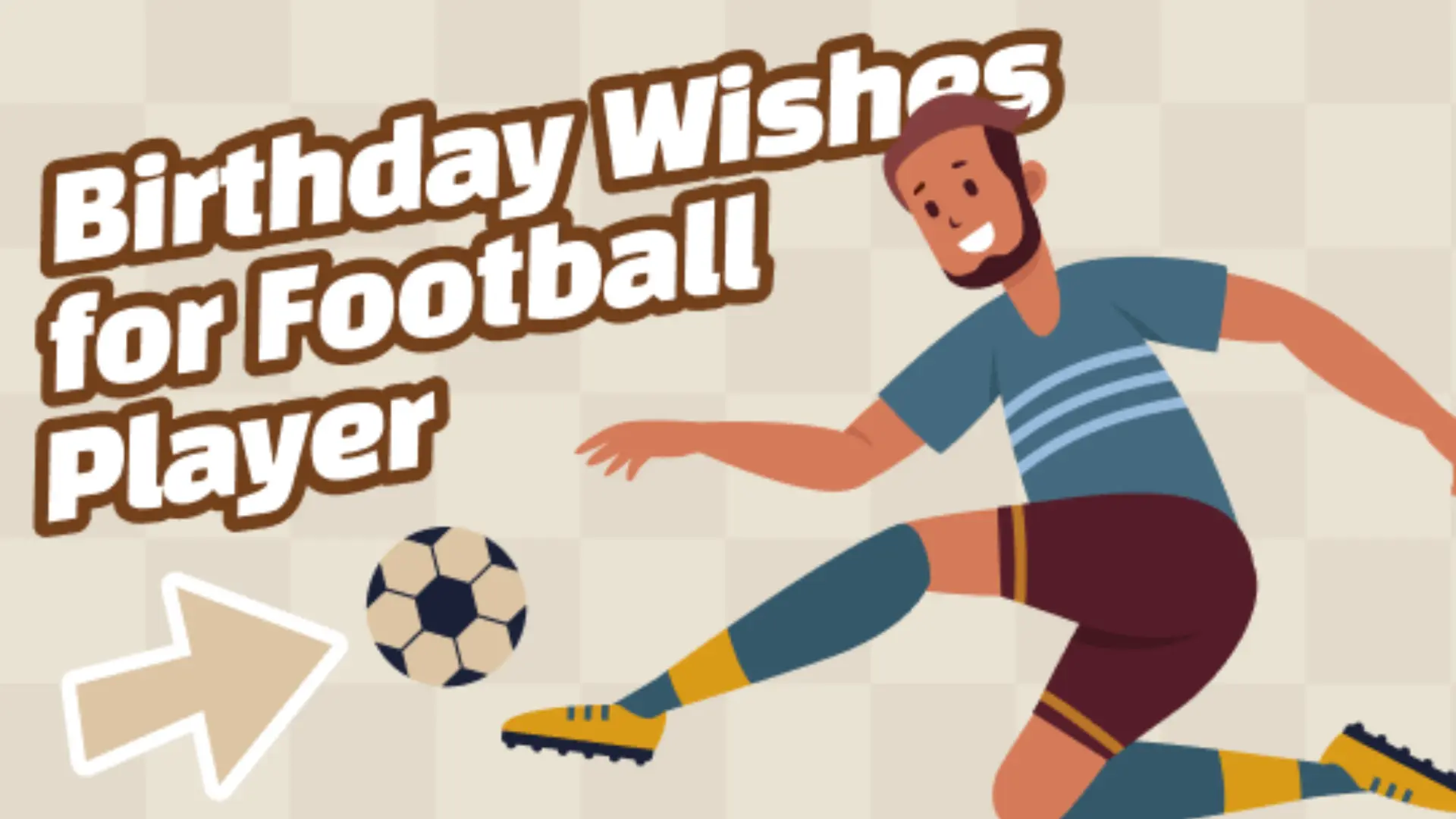 Birthday Wishes for Football Player