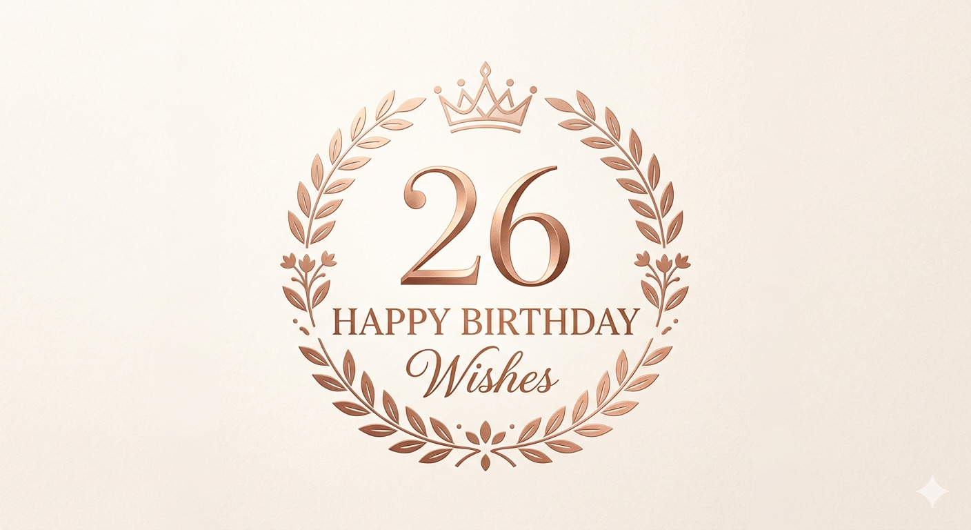 210 Happy 26th Birthday Wishes 2026
