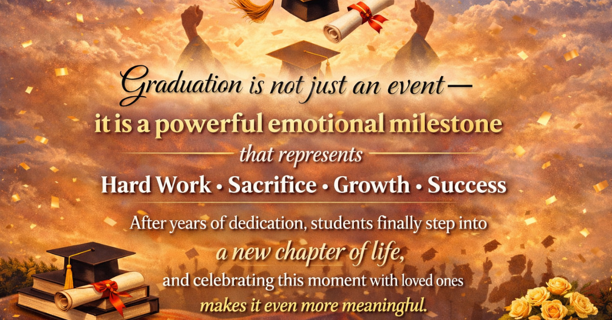 Invitation Message for Graduation