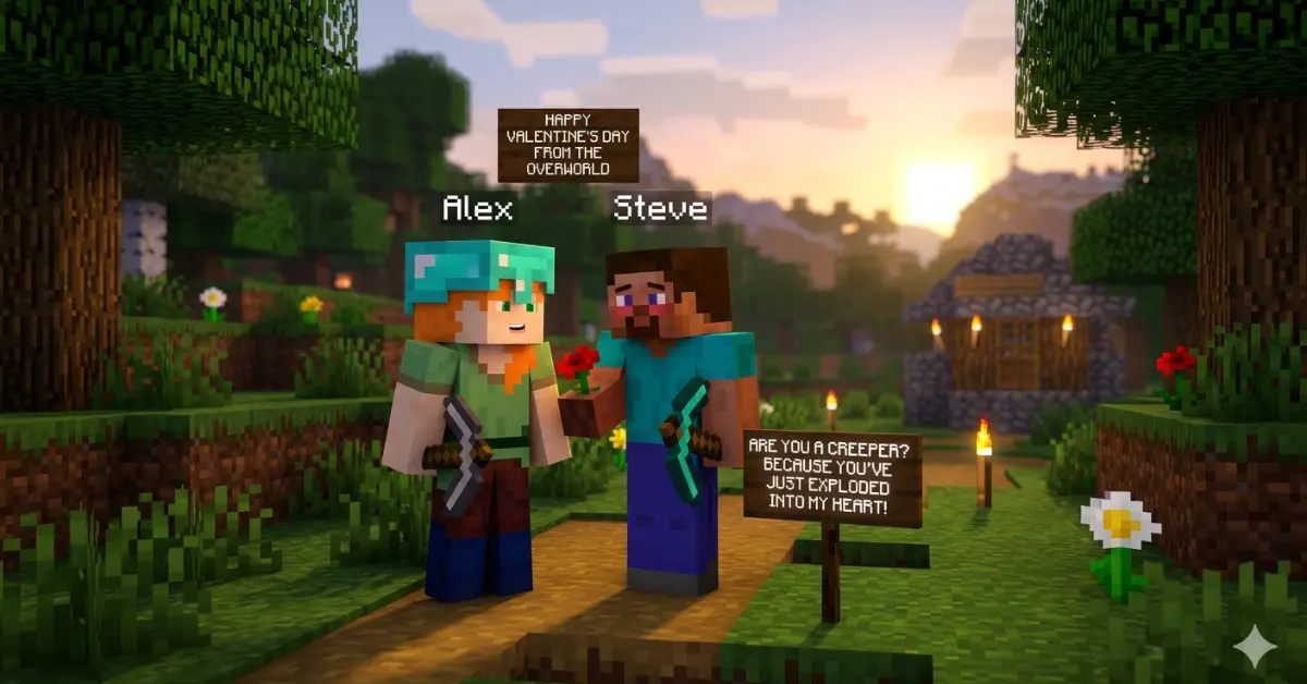Minecraft Pickup Lines