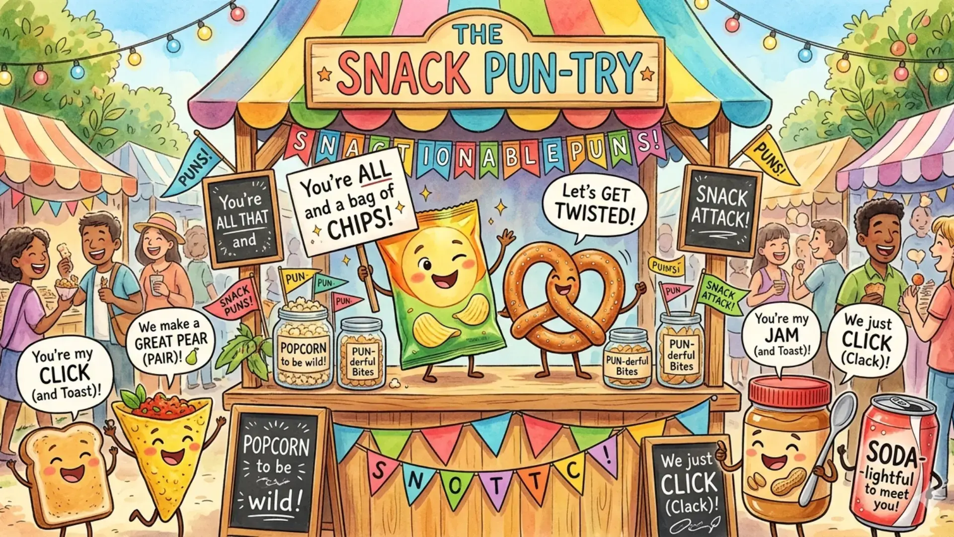 Snack Puns