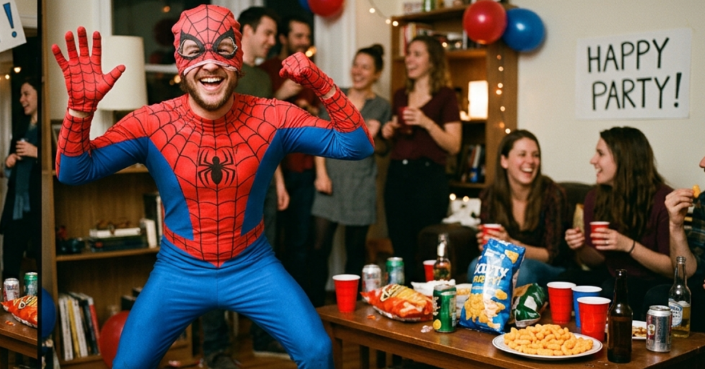 Cheesy Spiderman Pickup Lines