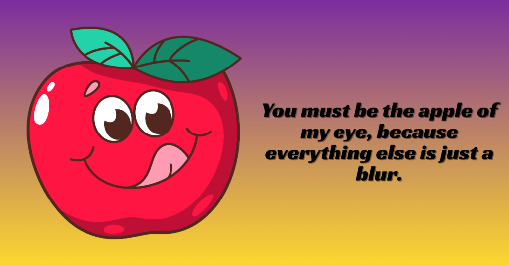 Cute Apple Pick Up Lines