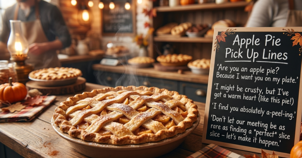 Apple Pie Pick Up Lines