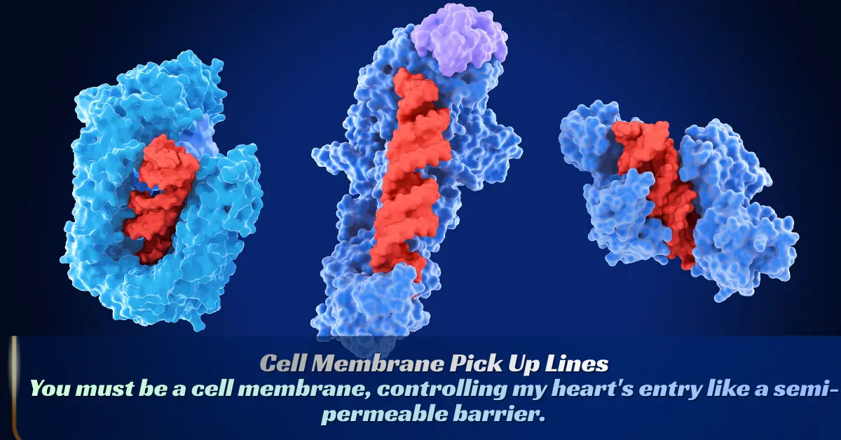 Cell Membrane Pick Up Lines