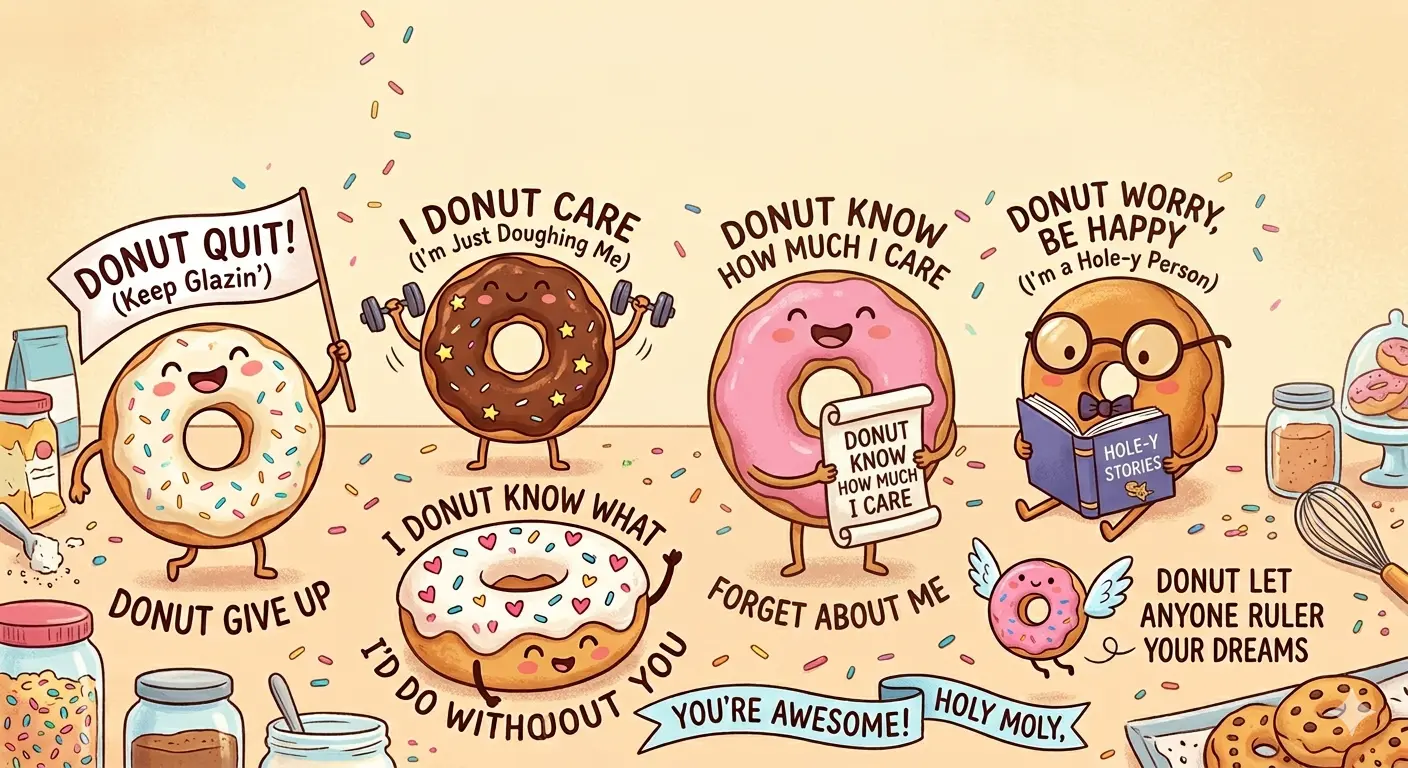 Donut Puns Thank You