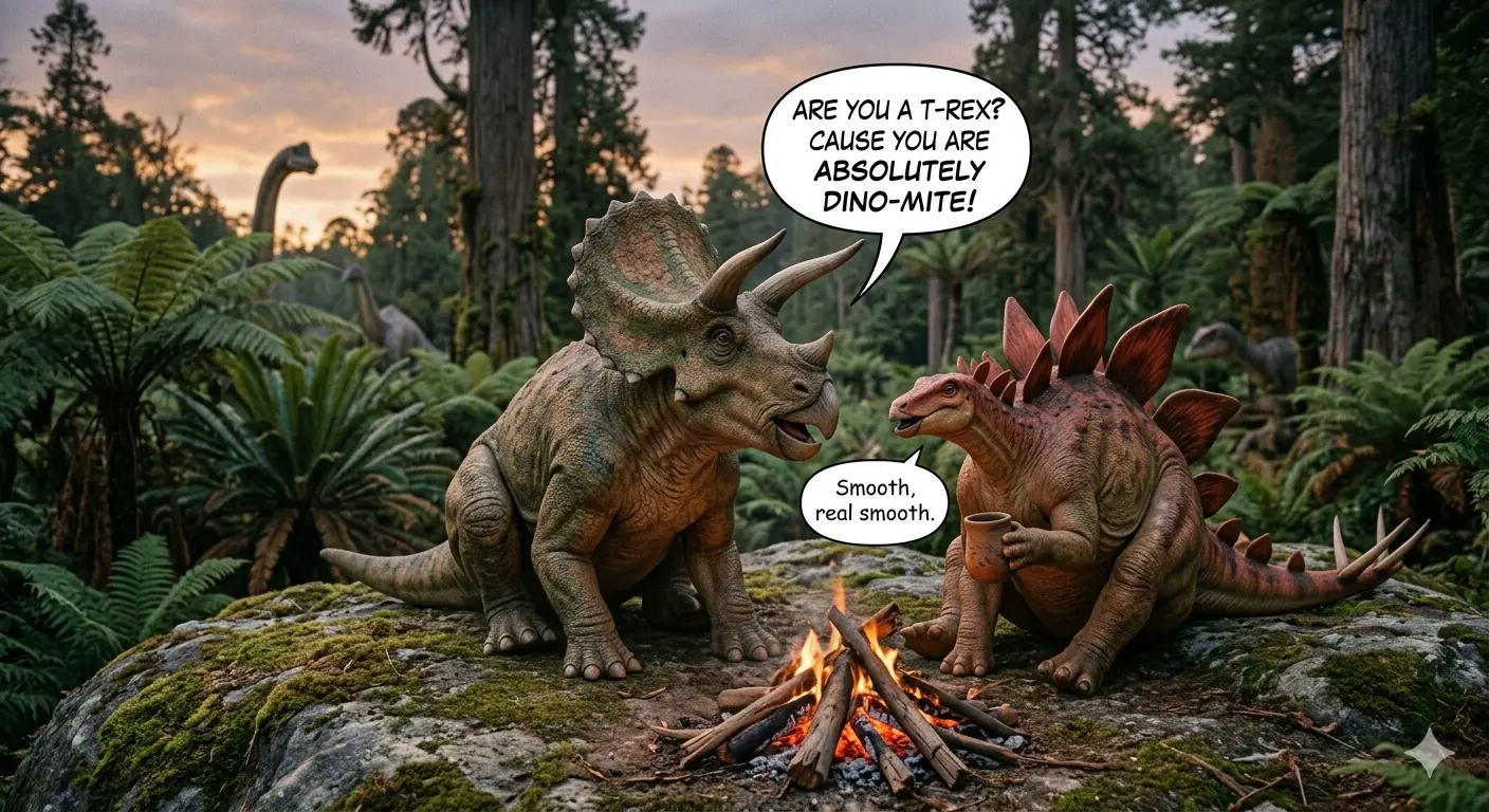 Dinosaur Pick Up Lines