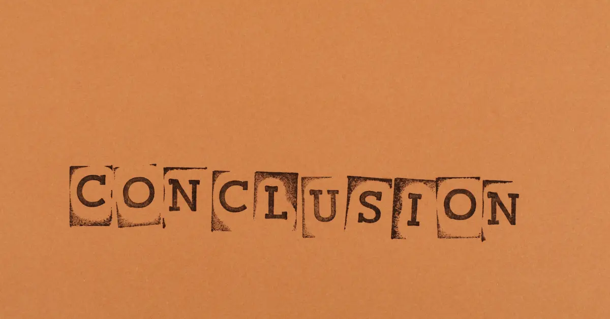 Other Ways to Say In Conclusion
