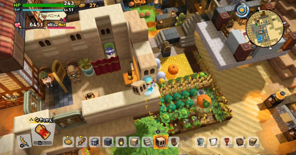  Dragon Quest Builders 2 – Story + Building