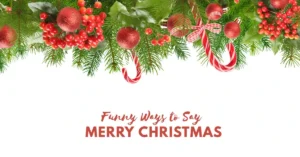 Funny Ways to Say Merry Christmas