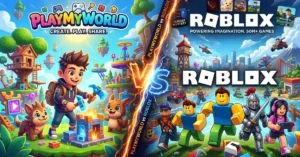 PlayMyWorld vs Roblox