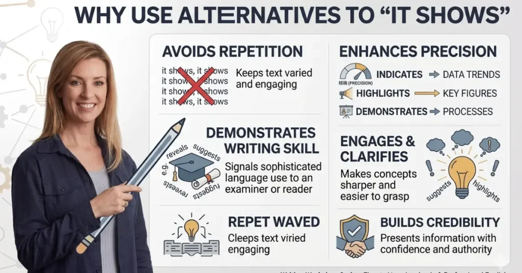 Why Use Alternatives to Other Ways to Say This Shows