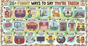 Funny Ways to Say You're Taken