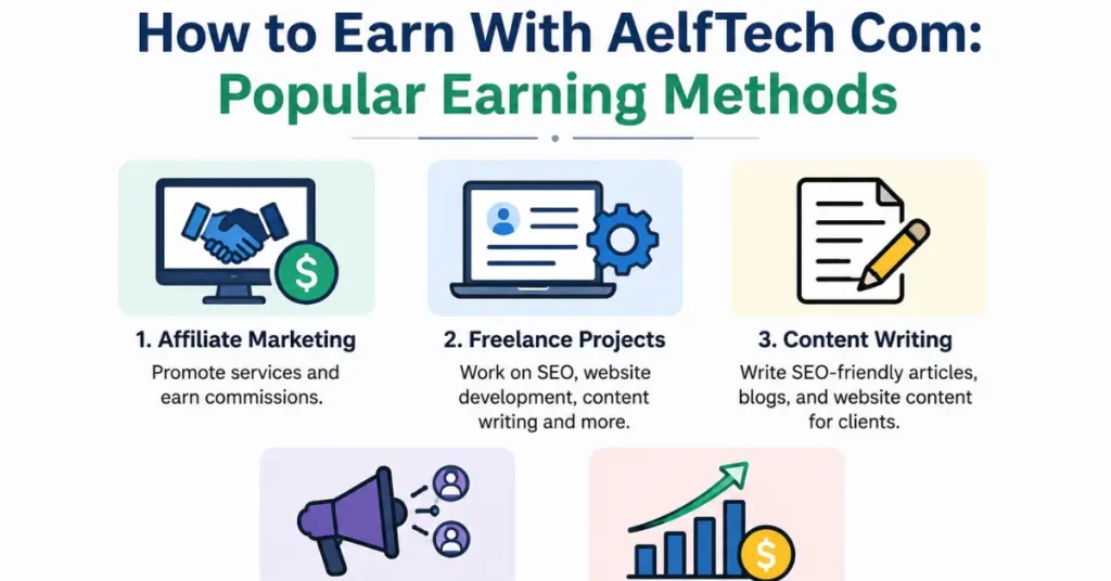 How to Earn With AelfTech Com: Popular Earning Methods