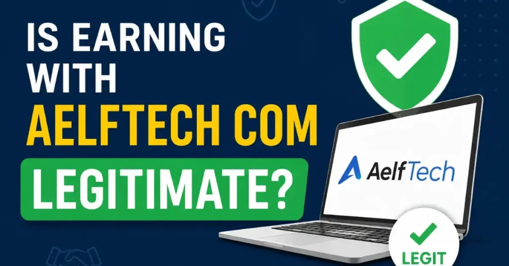 Is Earning With AelfTech Com Legitimate?