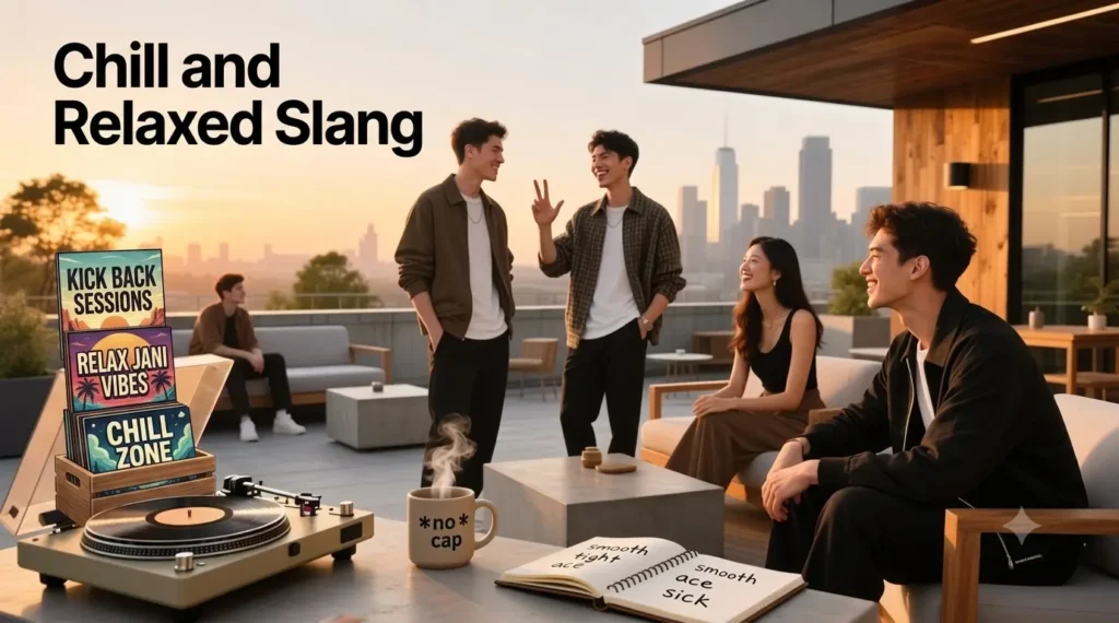 Chill and Relaxed Slang