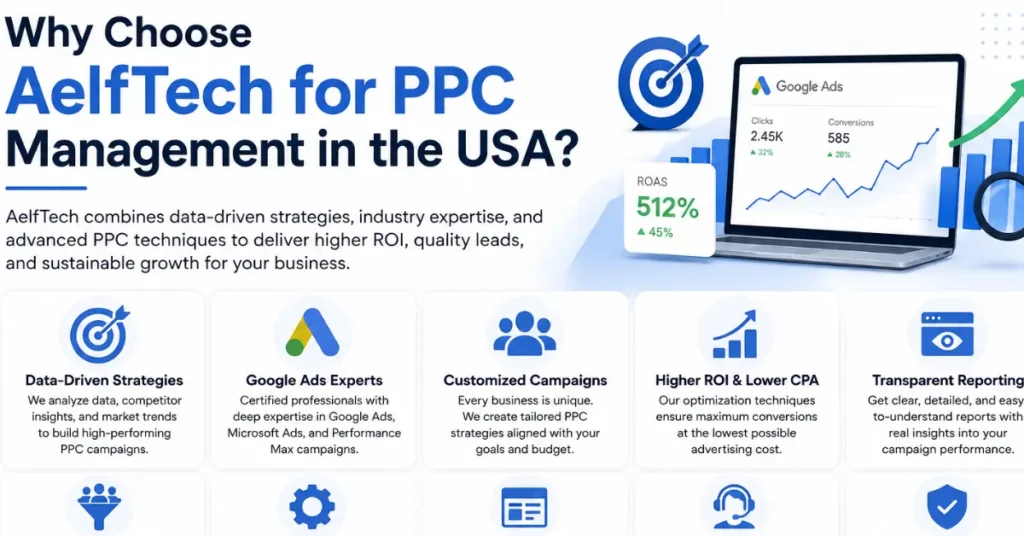 Why Choose AelfTech for PPC Management in the USA?